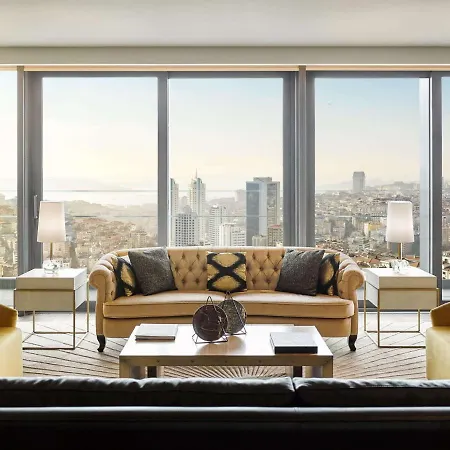 Fairmont Quasar Istanbul Hotel Exterior photo Interior of a typical apartment